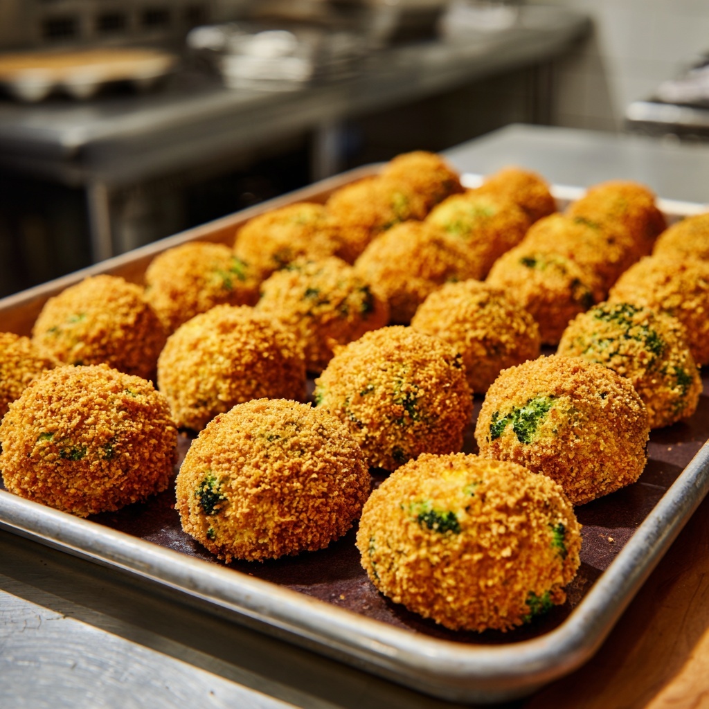Broccoli Cheese Balls Recipe - Recipe Image