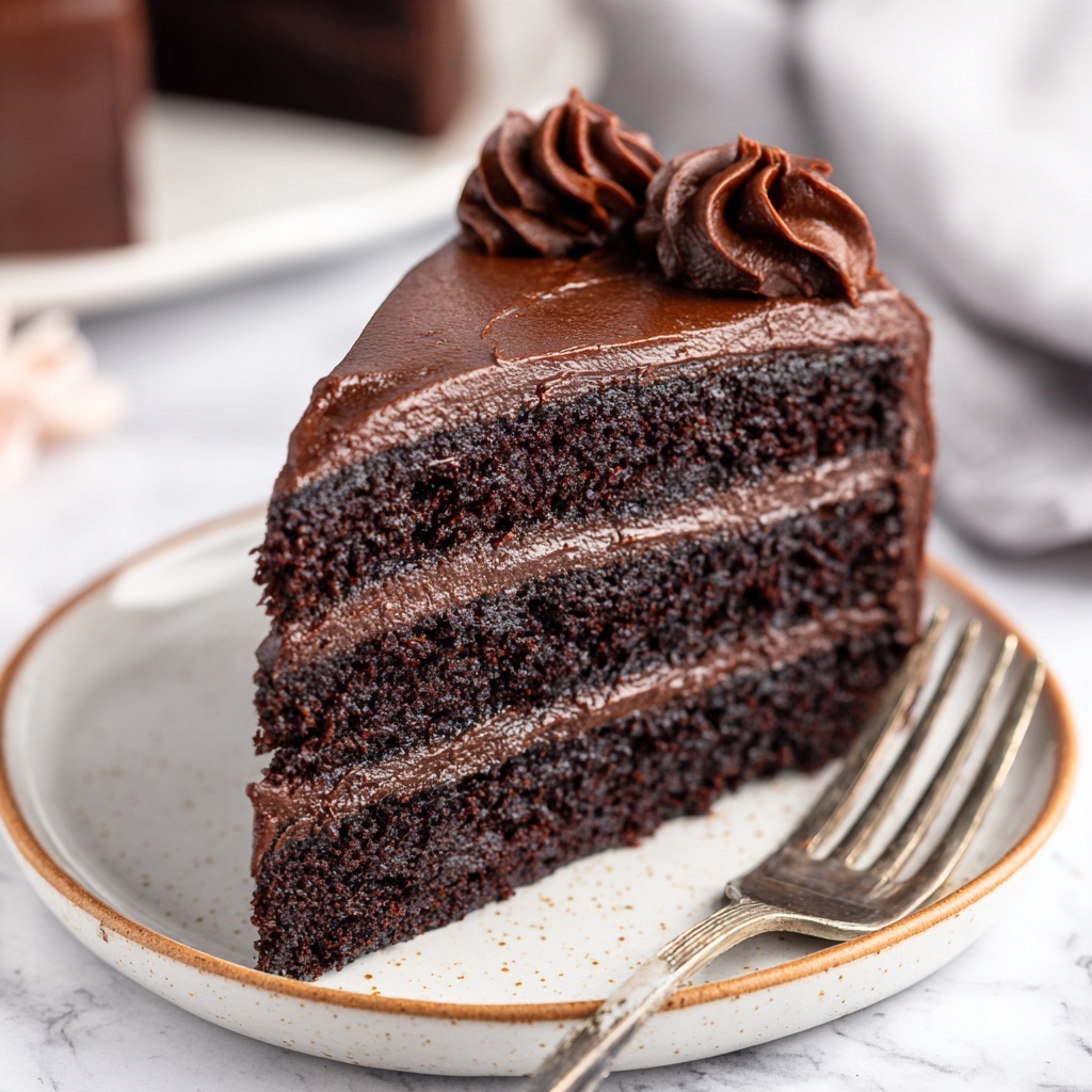 Super Moist Chocolate Cake Recipe - Recipe Image