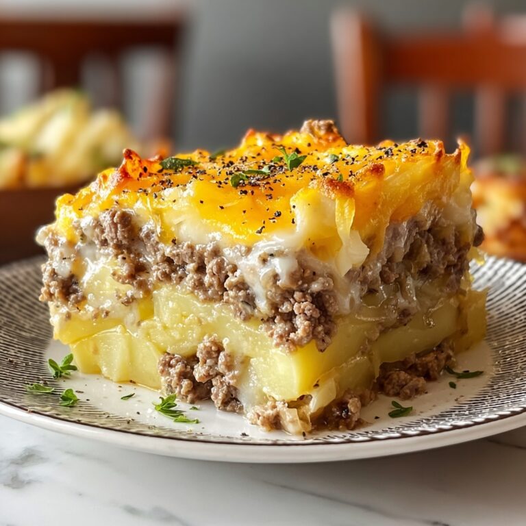 Sausage, Egg, and Cream Cheese Hashbrown Casserole Recipe