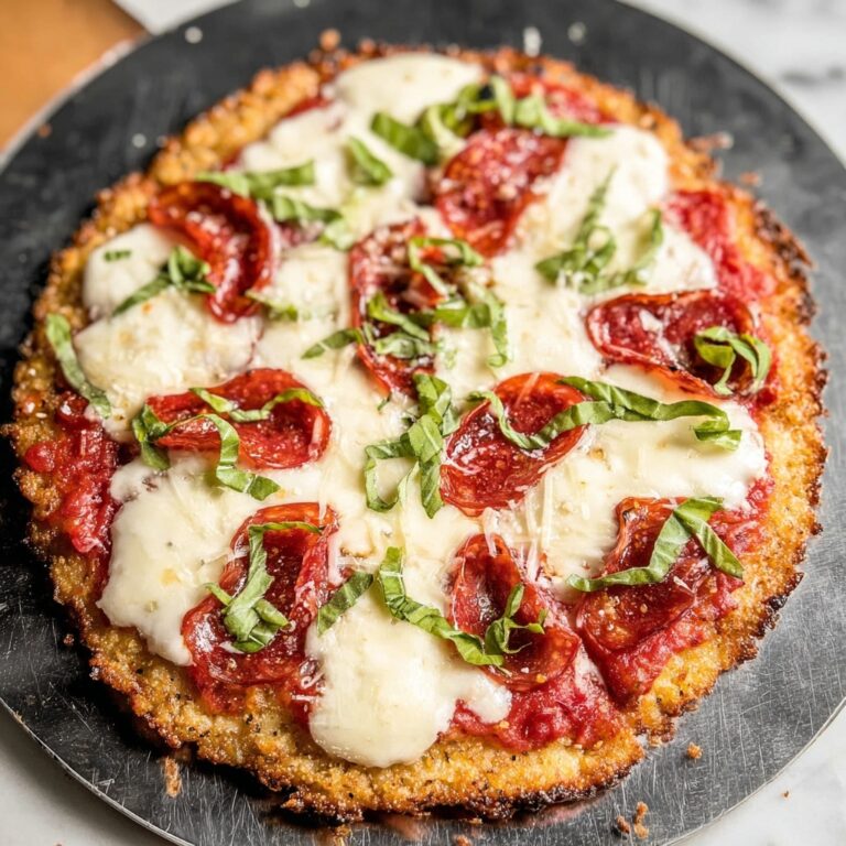 Keto Chicken Pizza Crust Recipe