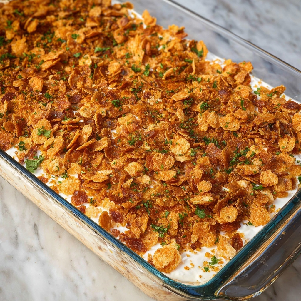Sour Cream Chicken Bake with Parmesan and Croutons Recipe - Recipe Image