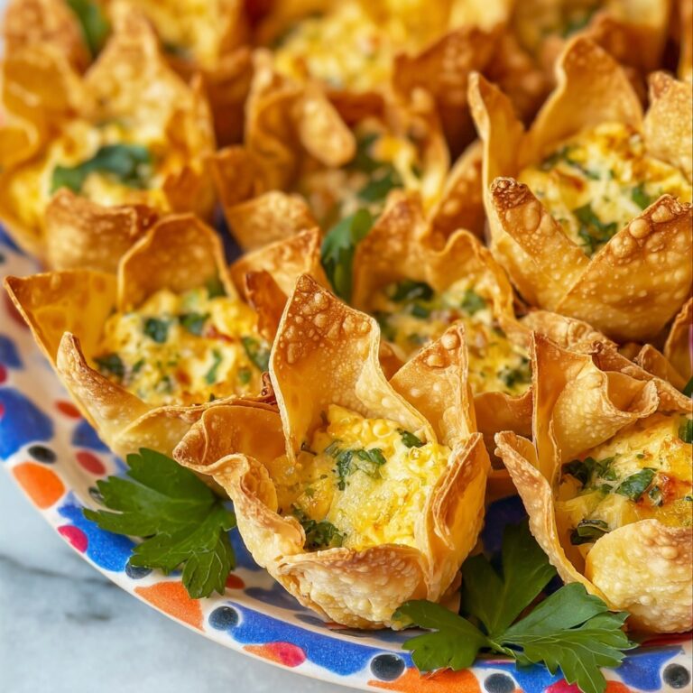 Buffalo Chicken Wontons Recipe
