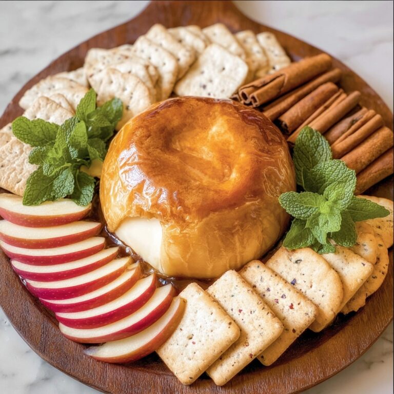Air Fryer Baked Brie in Puff Pastry Recipe