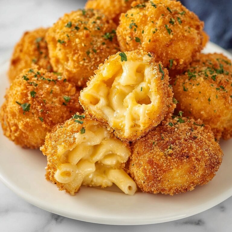 Cheesy Mac and Cheese Balls Recipe