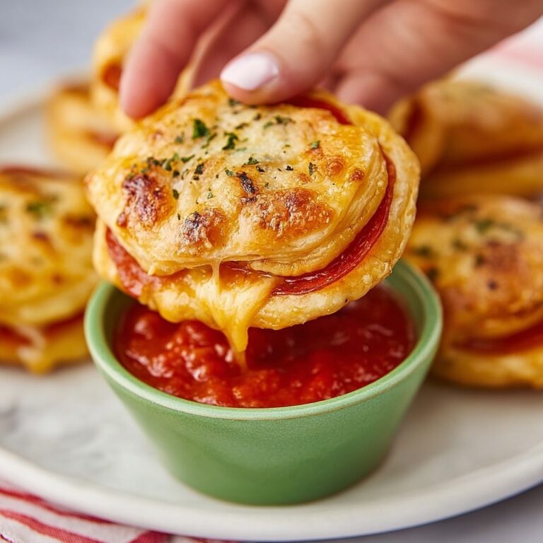 Hasselback Pizza Biscuits Recipe