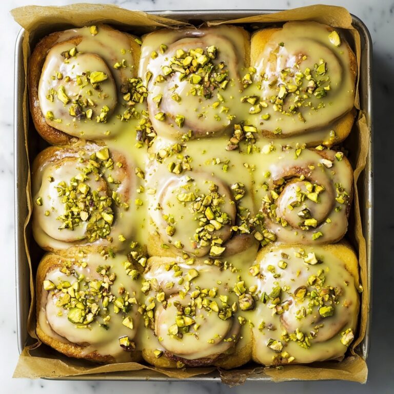 Vegan Pistachio Rolls (Fluffy & Gooey!) Recipe