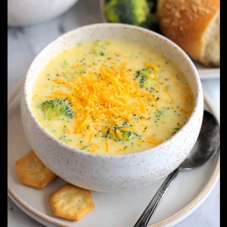 Broccoli Cheese Soup Recipe