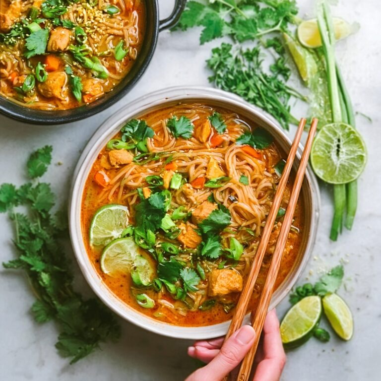 Thai Red Curry Noodle Soup Recipe