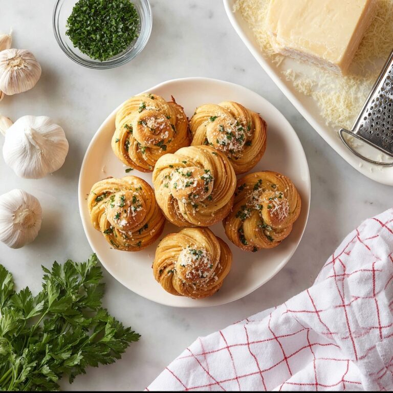 Garlic Parmesan Herb Cruffins Recipe