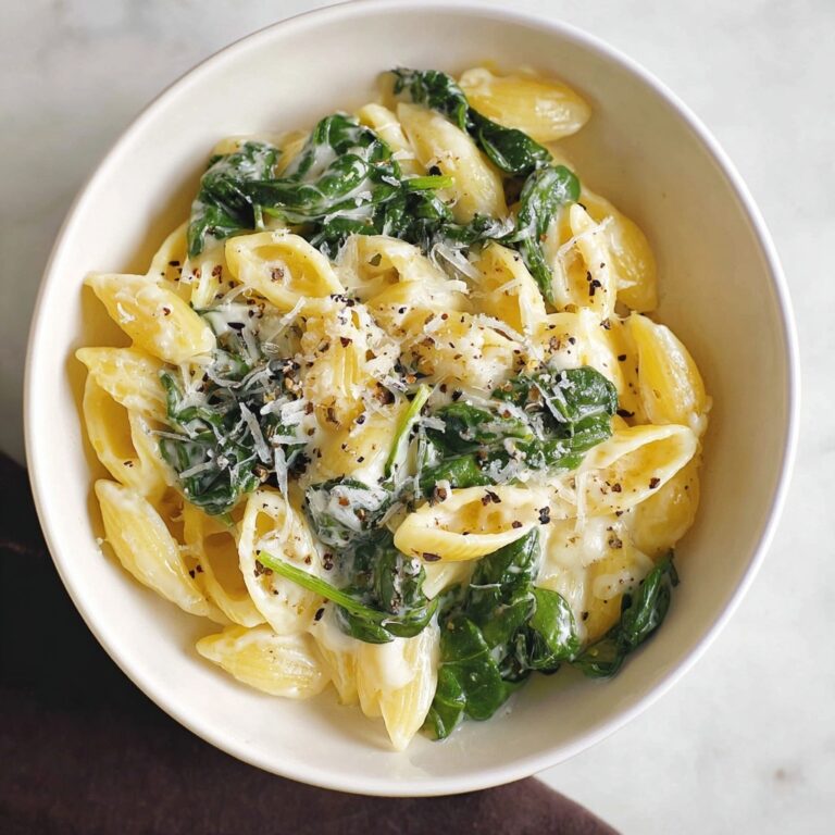 Pasta with Spinach Recipe