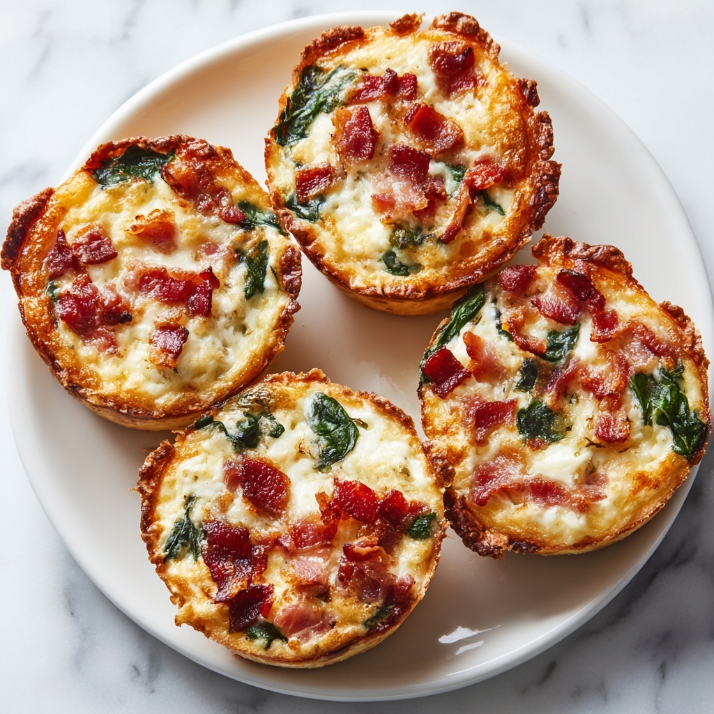 Spinach, Feta, and Sun-Dried Tomato Egg Muffin Cups Recipe - Recipe Image