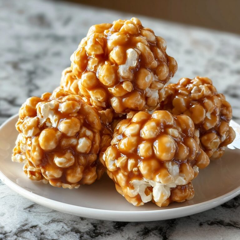 Caramel Popcorn Balls Recipe