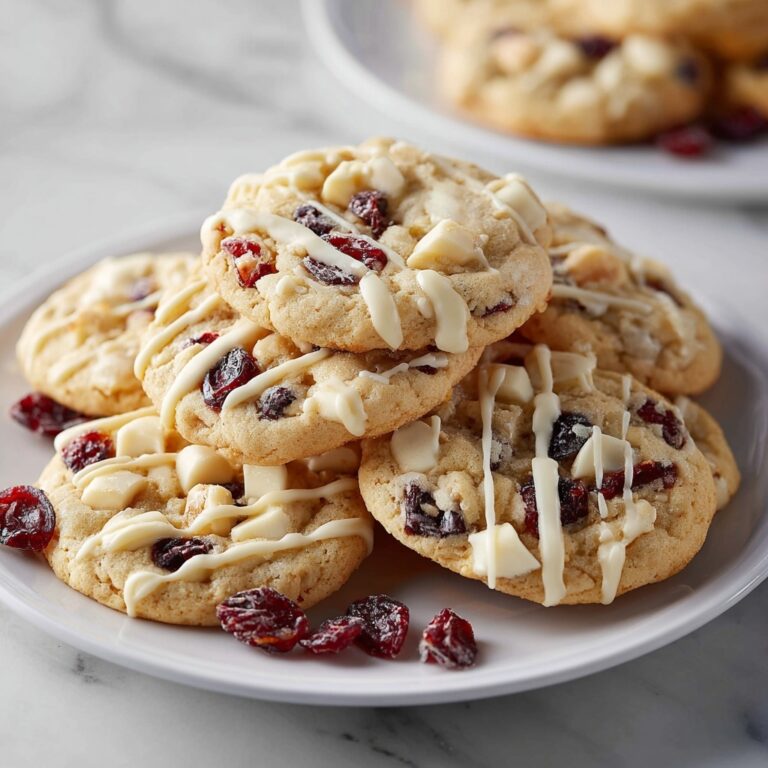 White Chocolate Cranberry Orange Cookies Recipe