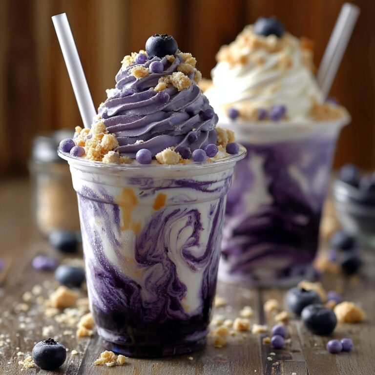 Blueberry Cheesecake Frappuccino Recipe