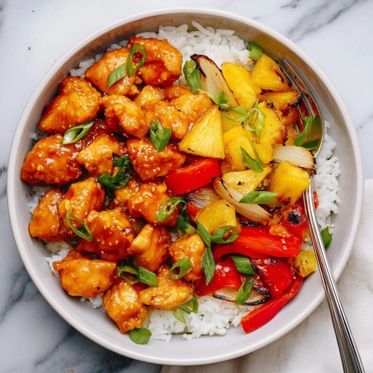 Sweet and Sour Chicken with Pineapple Recipe