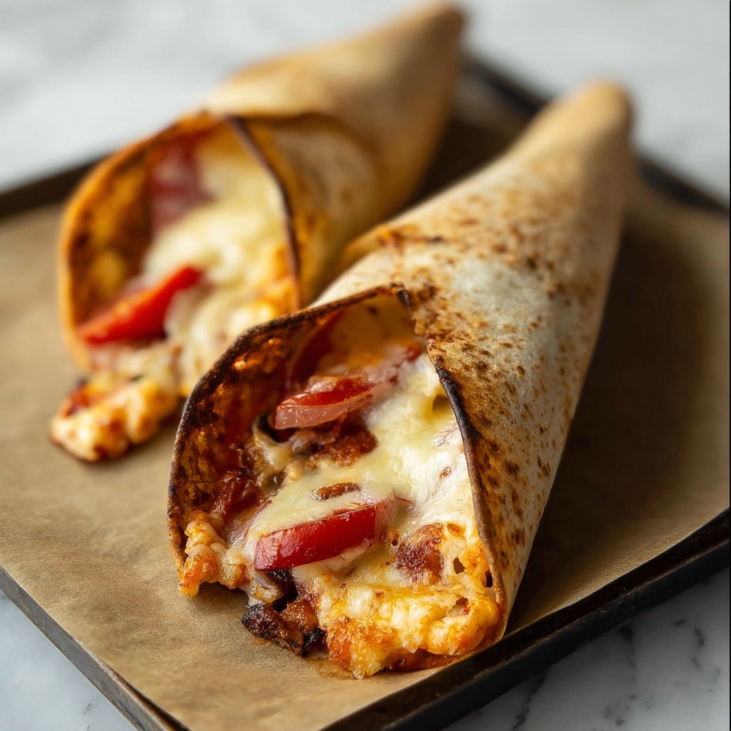 Quesadilla Cones (Baked or Air Fried!) Recipe - Recipe Image