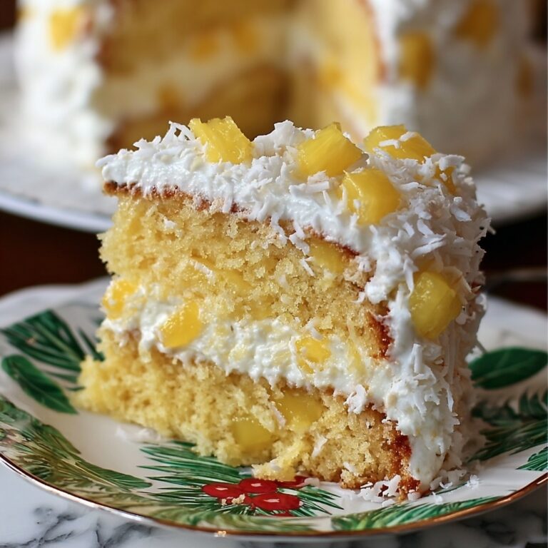 Pineapple and Coconut Dream Cake Recipe
