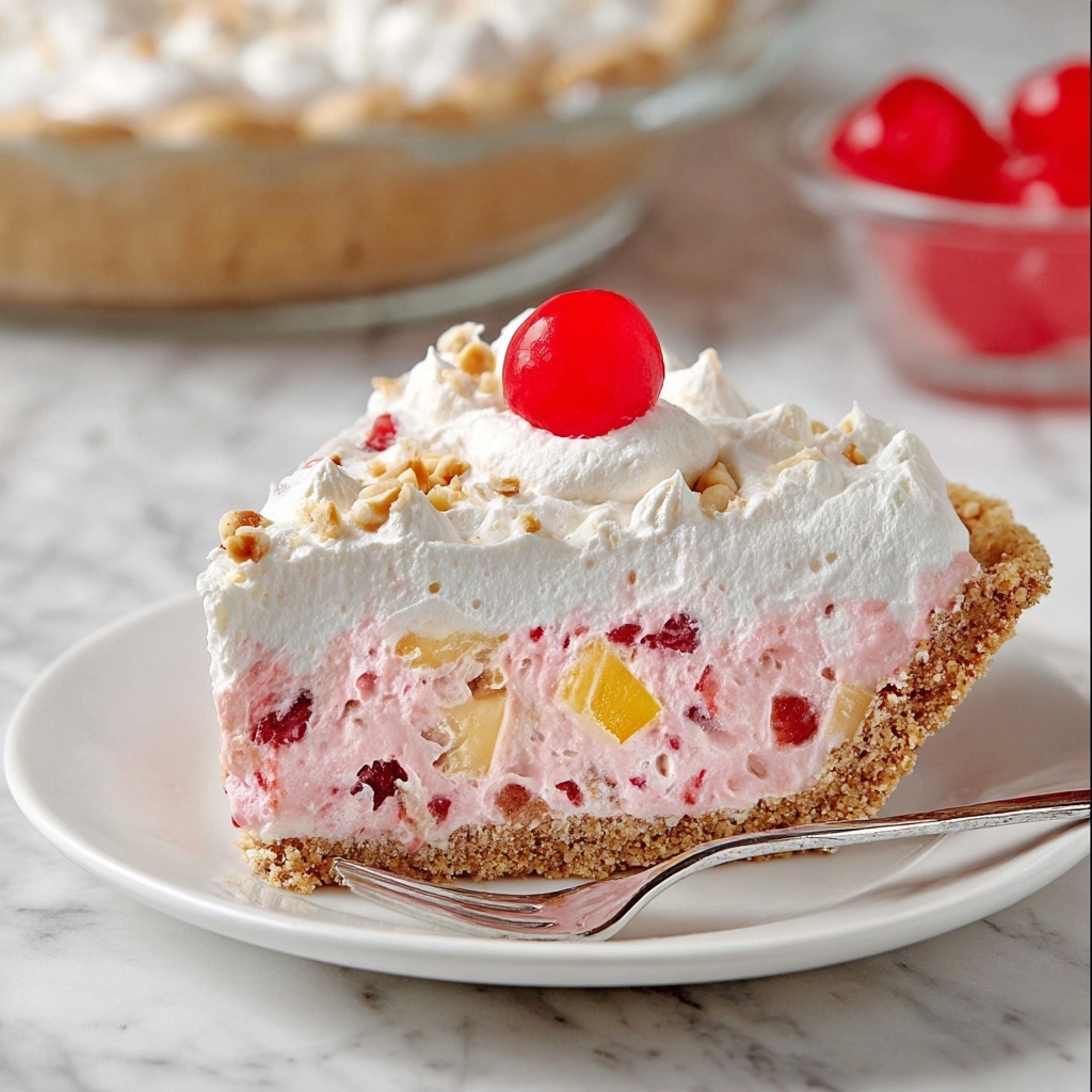 No-Bake Millionaire Pie Recipe - Recipe Image
