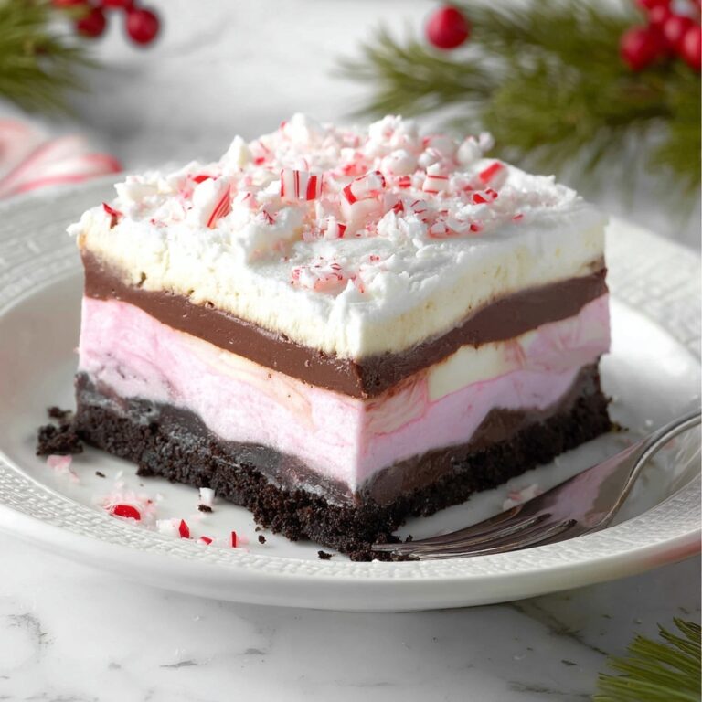 Chocolate Peppermint Lasagna Recipe