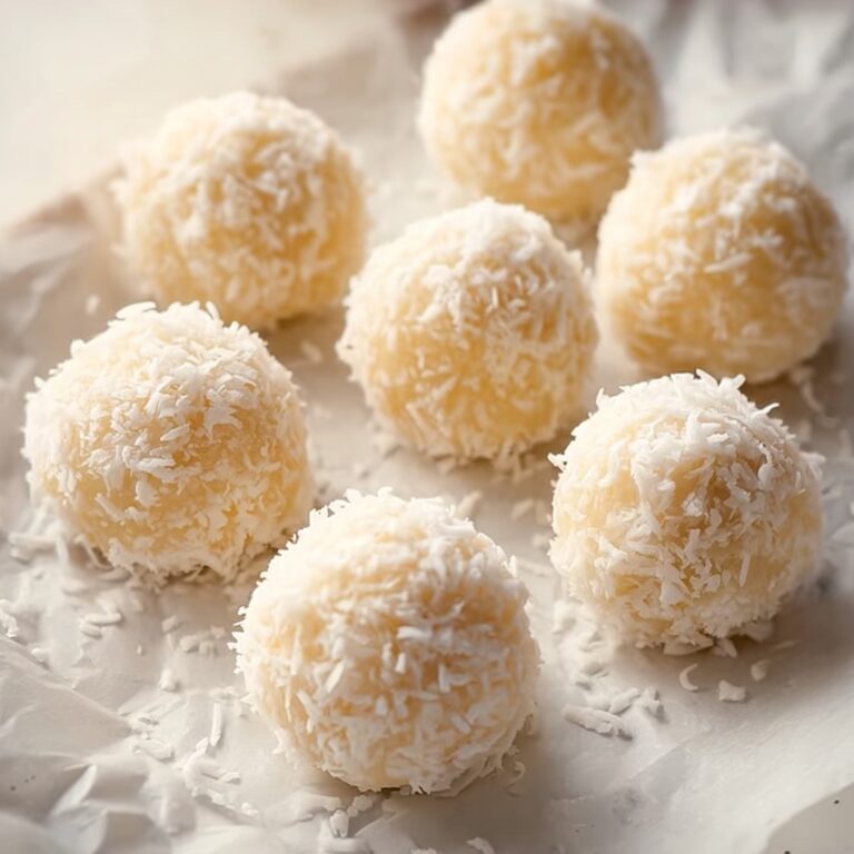 Snowballs Coconut Fudge Truffles Recipe