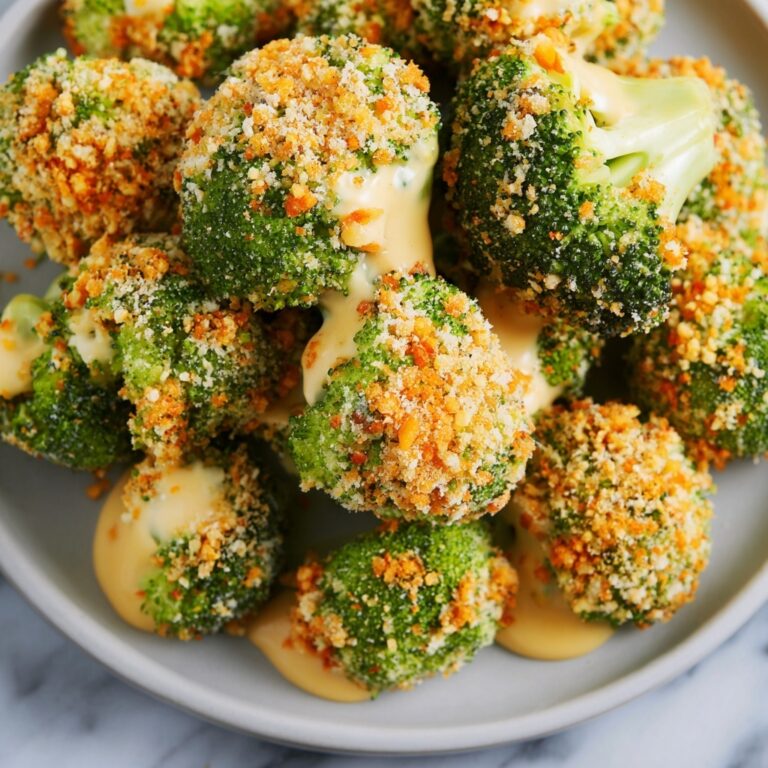 Baked Broccoli Cheese Balls Recipe