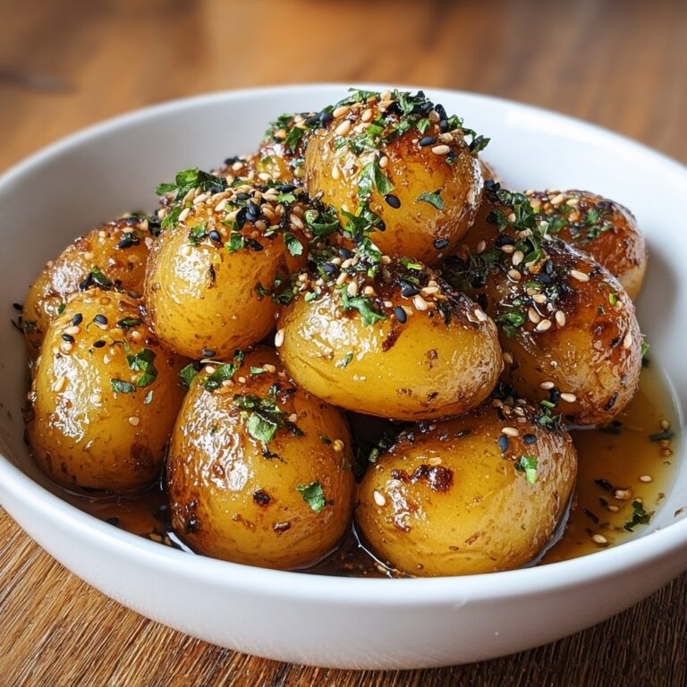 Honey Mustard Roasted Baby Potatoes Recipe