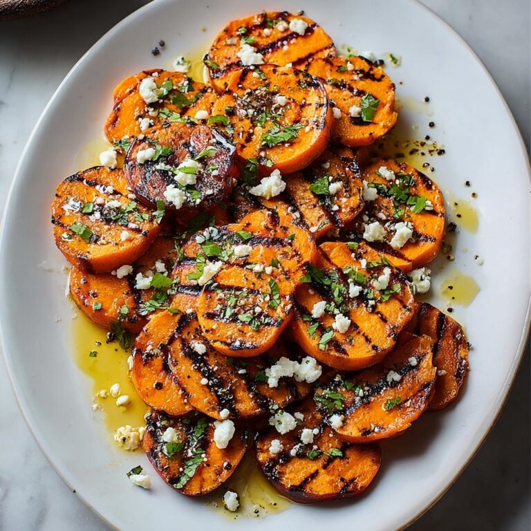 Honey Feta Sweet Potato Rounds Recipe