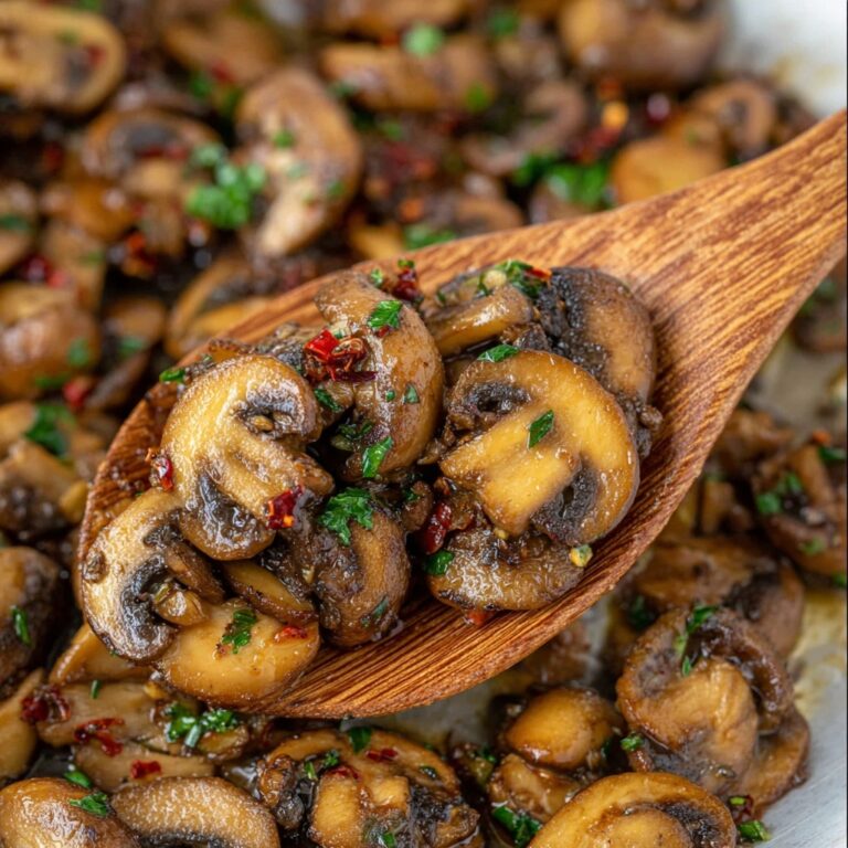 Garlic Butter Mushrooms Recipe