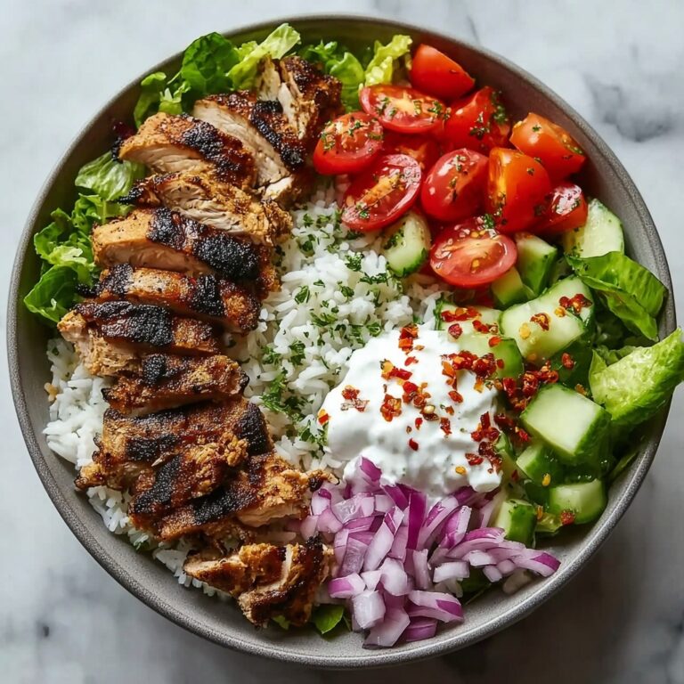 Chicken Shawarma Bowl Recipe