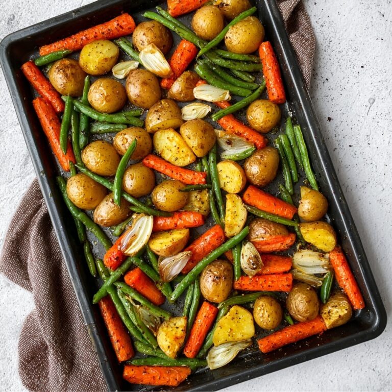Garlic Herb Roasted Veggies Recipe