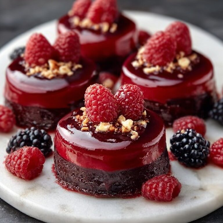 Chocolate-Enrobed Berry Gelée Delights Recipe