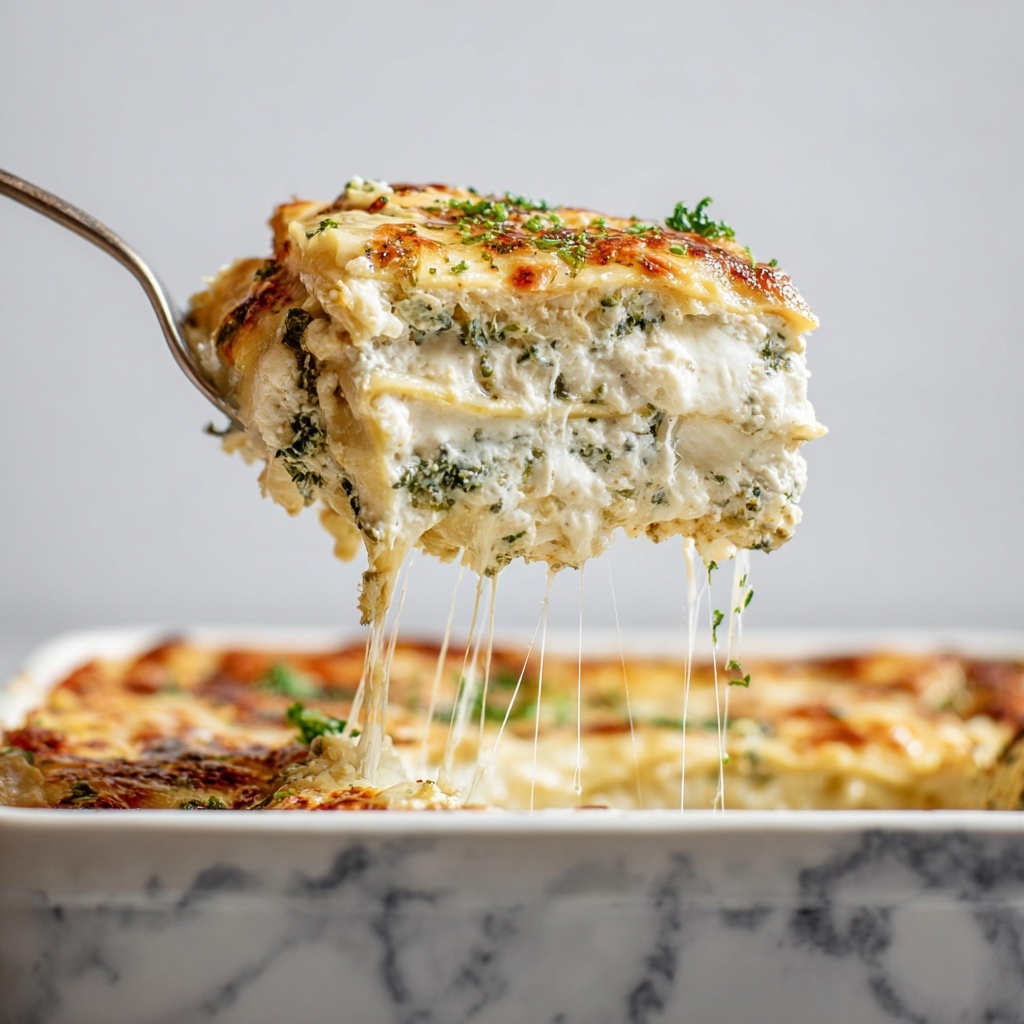 Spinach and Mushroom Lasagna Recipe - Recipe Image