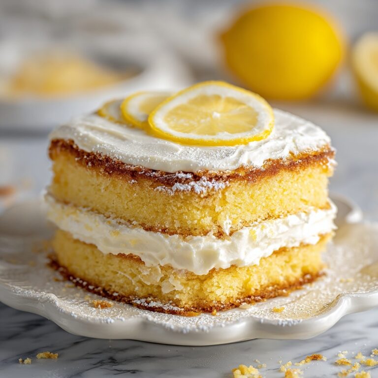 Lemon Gooey Butter Cake Recipe