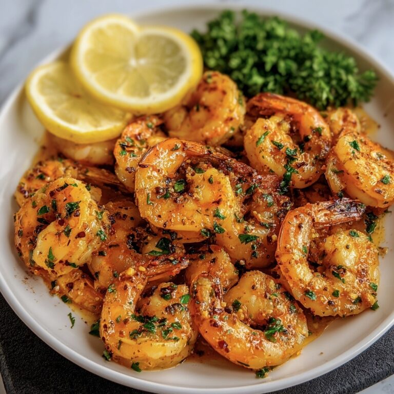 Spicy Lemon Garlic Shrimp Recipe
