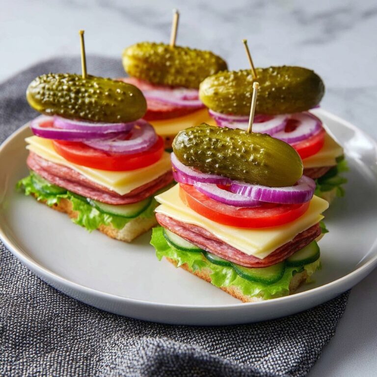 Low-Carb Pickle Sandwich Recipe