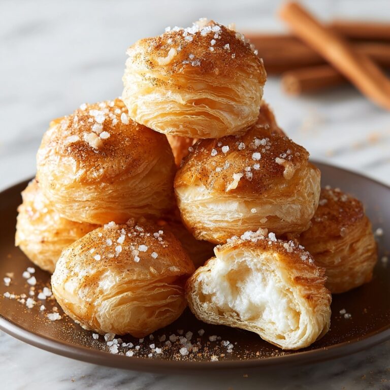 Cinnamon Cream Cheese Pastry Puffs Recipe