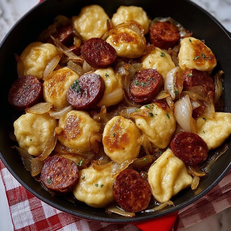 Pierogies and Kielbasa Skillet Dinner Recipe