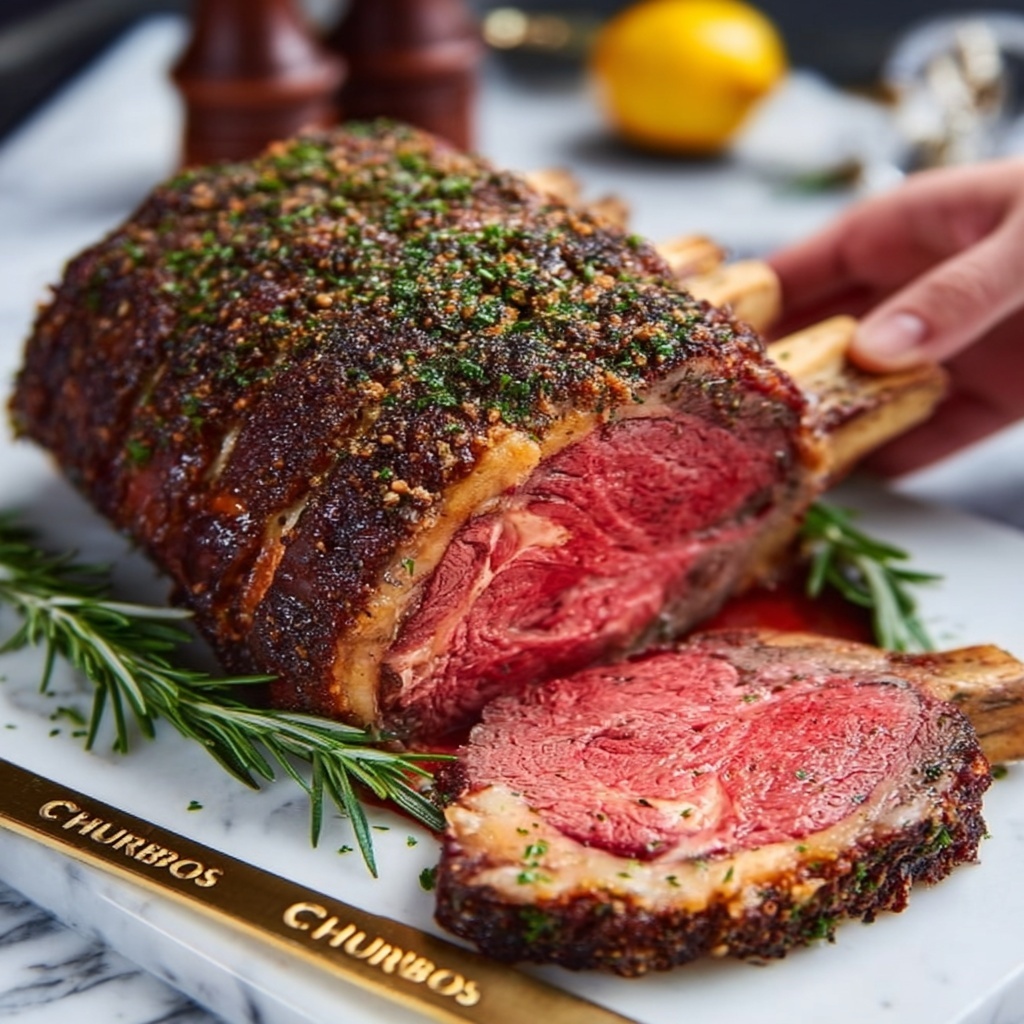 Smashing Roasted Prime Rib Recipe - Recipe Image