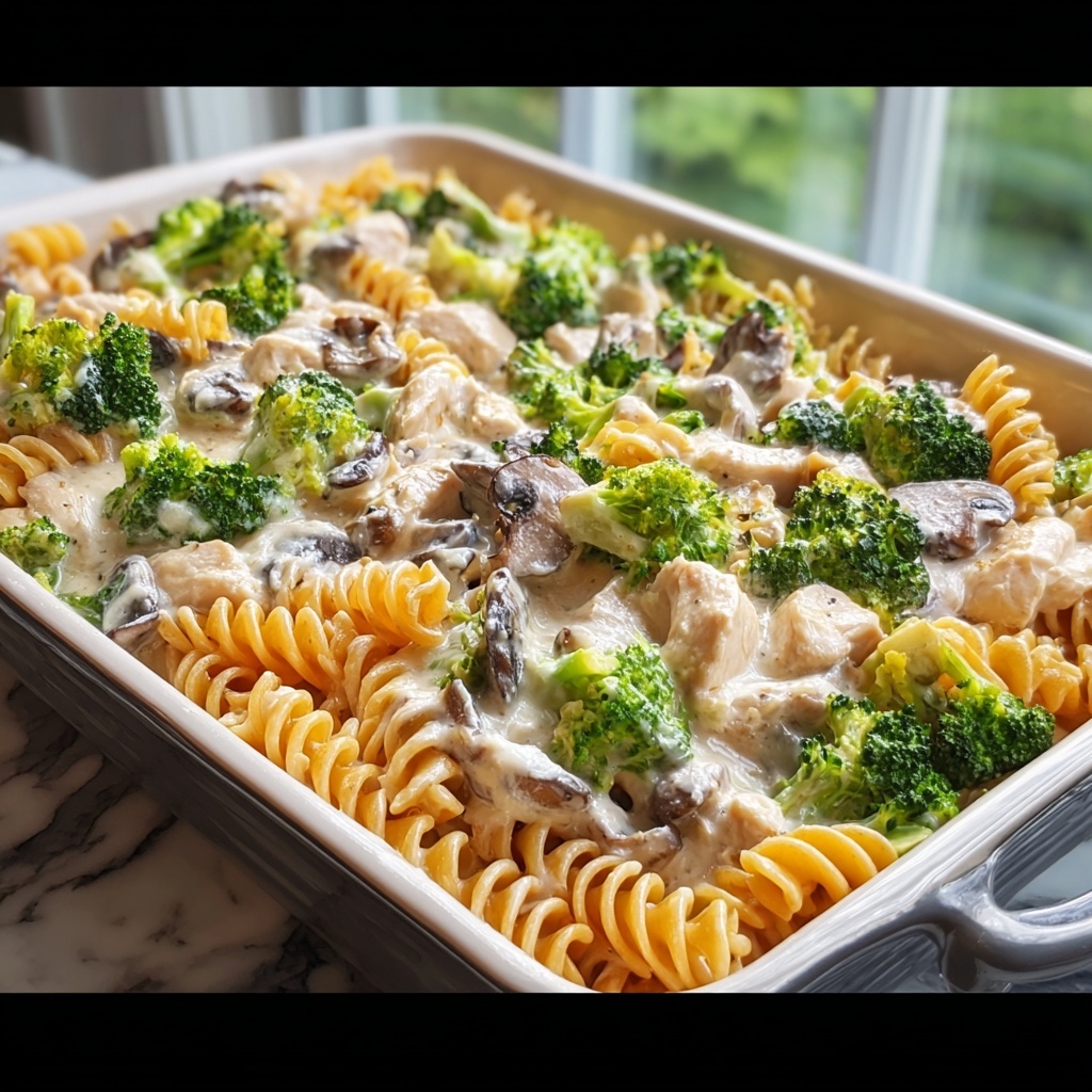 Healthier Broccoli Chicken Casserole Recipe - Recipe Image