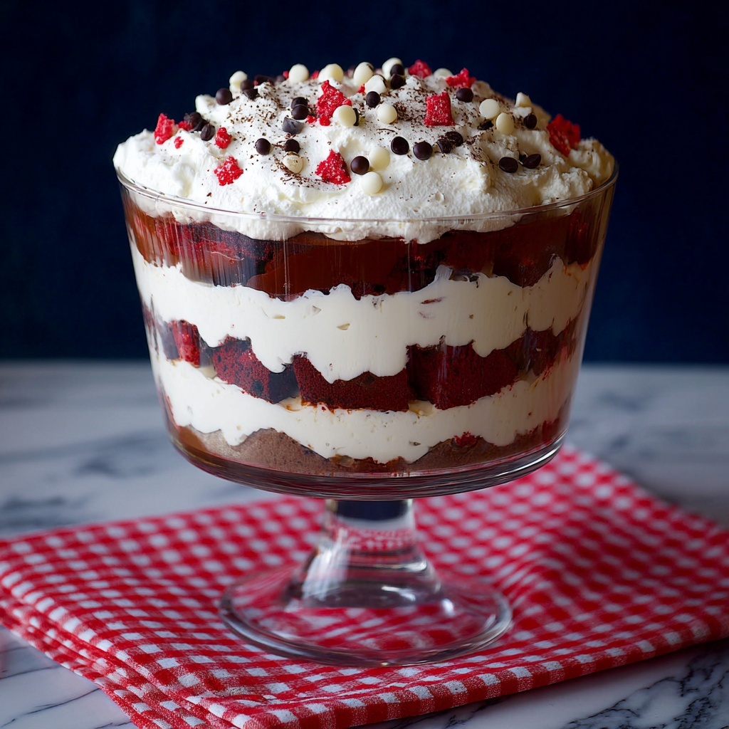 Red Velvet Trifle Recipe - Recipe Image