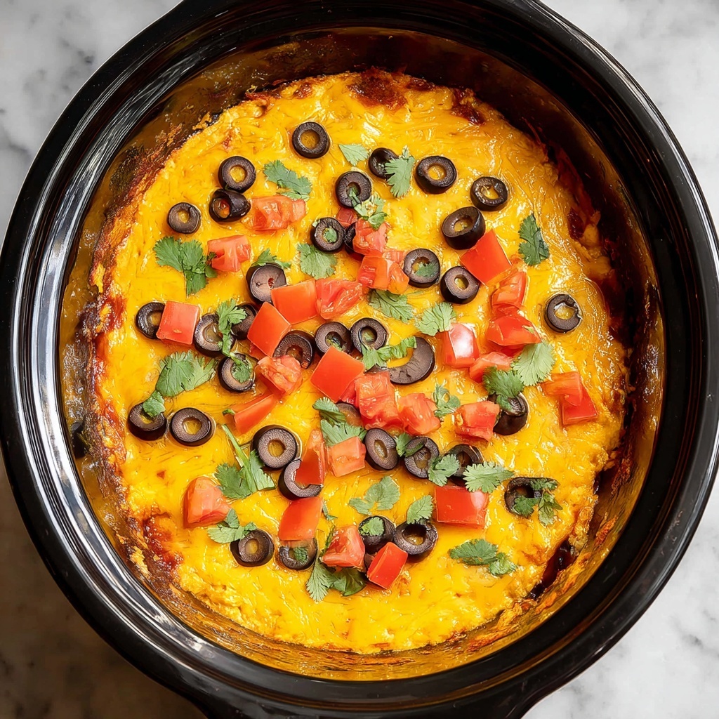 Slow Cooker Chicken Enchilada Casserole Recipe - Recipe Image