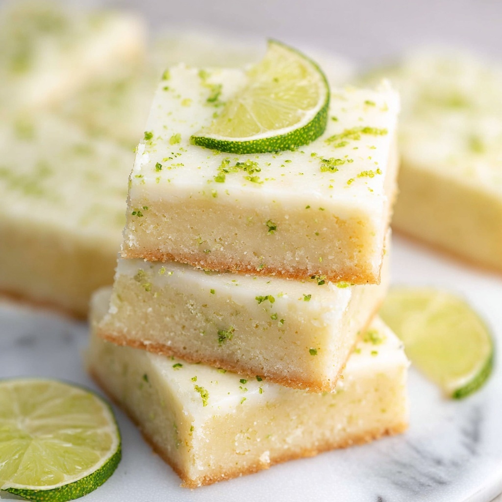 Key Lime Brownies Recipe - Recipe Image