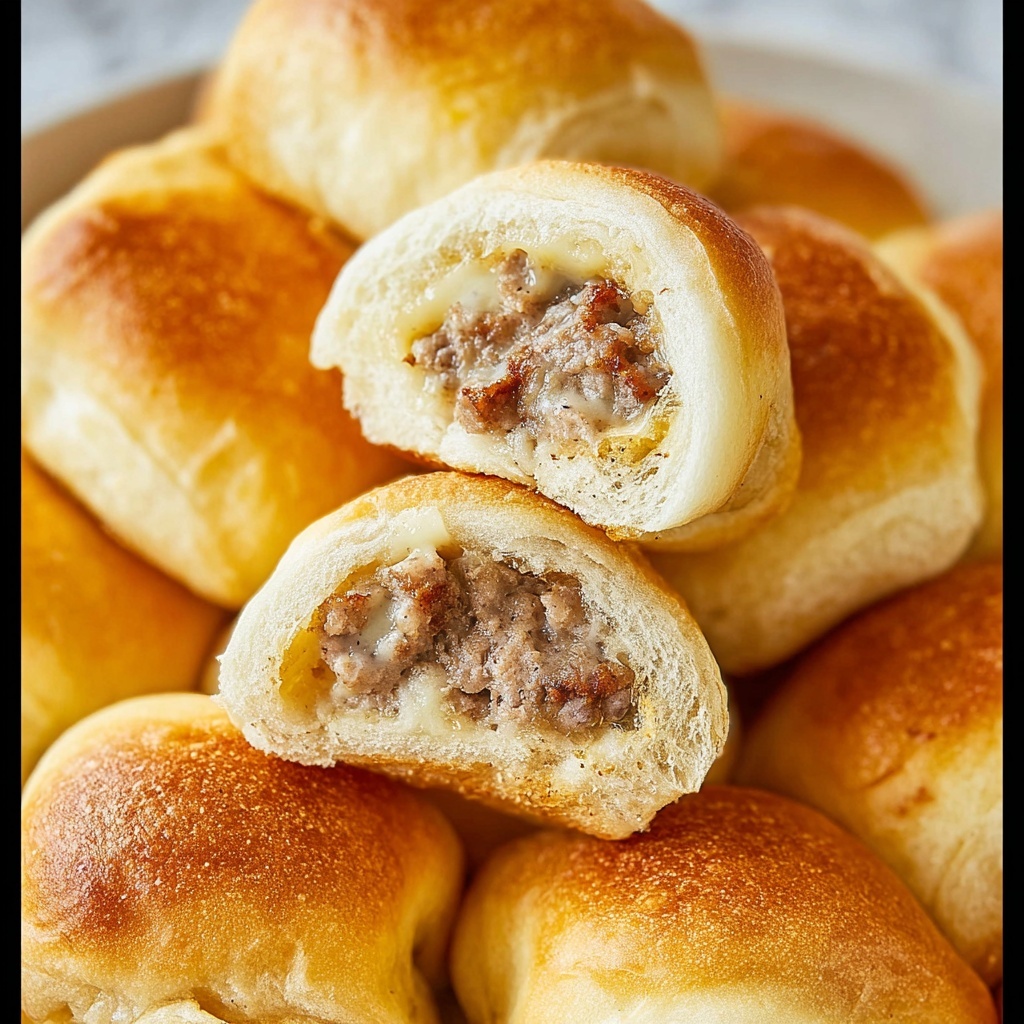 Maple Sausage Cream Cheese Crescents Recipe - Recipe Image