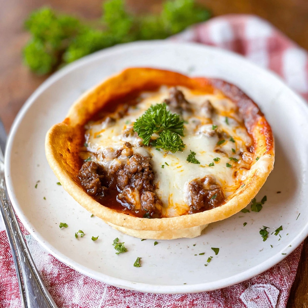 Pizza Pot Pie Recipe - Recipe Image