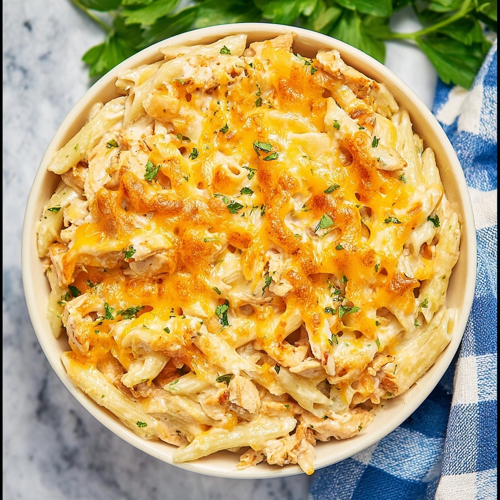 Buffalo Chicken Alfredo Pasta Recipe - Recipe Image