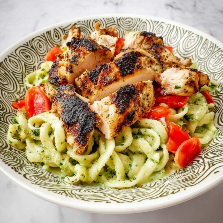 Creamy Lemon-Pesto Chicken Pasta Recipe