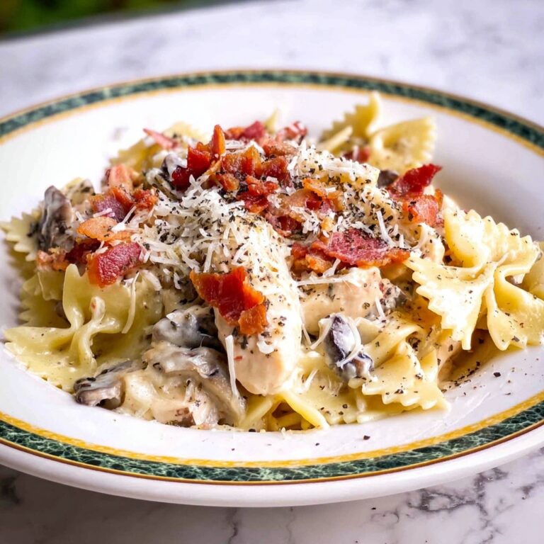 Lemon Alfredo with Chicken & Prosciutto Recipe