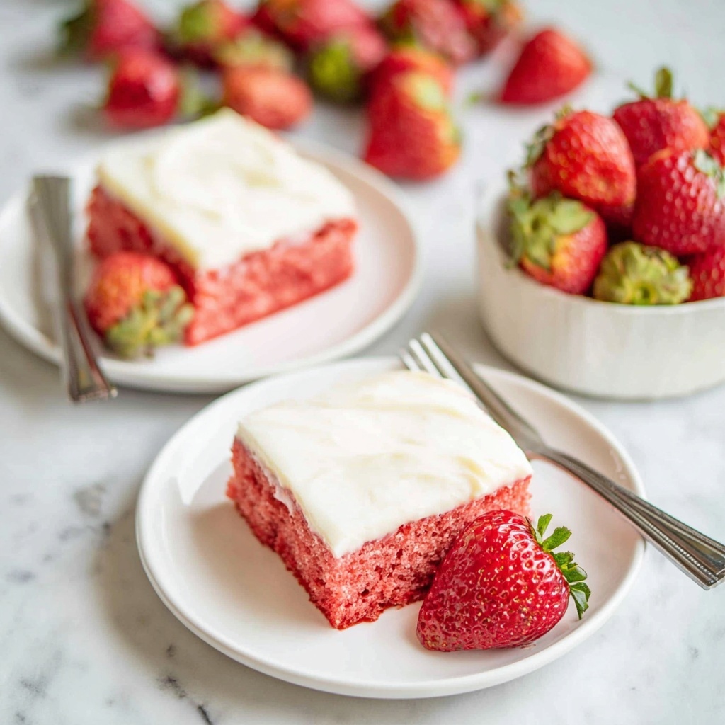 Strawberry Lemonade Cake Recipe - Recipe Image
