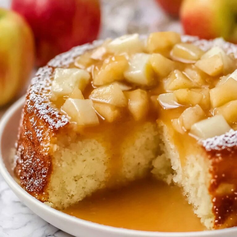 Caramel Apple Bread Pudding Recipe
