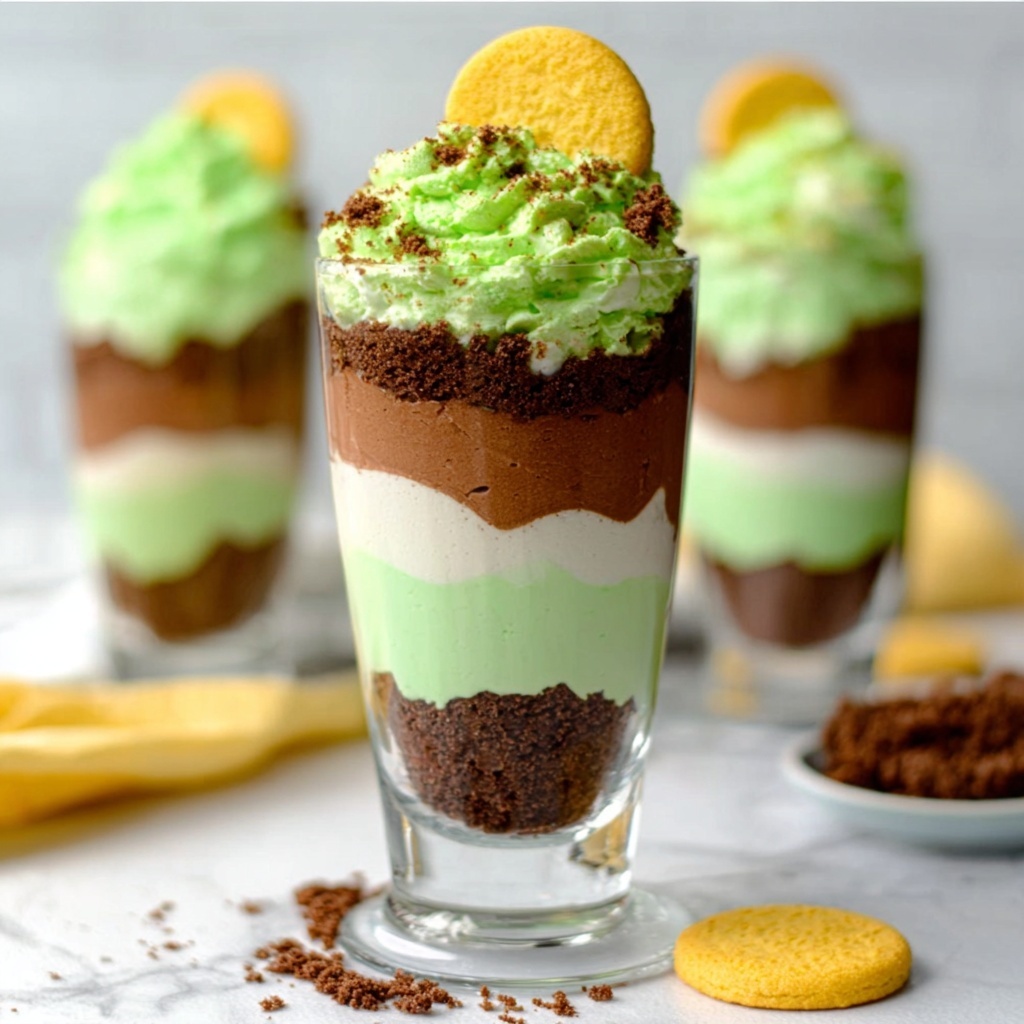 St. Patrick’s Day Parfait Recipe - Recipe Image